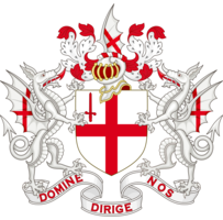 Photo small 800px coat of arms of the city of london.svg
